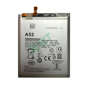 Batería de Repuesto Duradera NIBT OEM de 3.86v 4370mAh 16.87Wh, Batería Recargable de Iones de Litio para <span class=keywords><strong>Samsung</strong></span> A525/S20 FE/A52 5G/<span class=keywords><strong>A52S</strong></span> 5G - Product Image 1