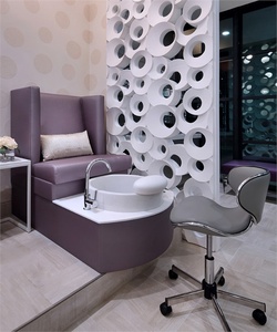 Poltrona <span class=keywords><strong>Pedicure</strong></span> Pieghevole di Lusso Senza Tubi, Sedie Massaggianti Spa in Pelle PU <span class=keywords><strong>per</strong></span> Uso Professionale - Product Image 2