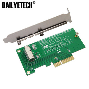 PCIE X4 adapter voor Apple 2013 2014 2015 MacBook Air A1465 A1466 Pro, riser, uitbreidingsconverter, add-on kaart naar 16+12-pins <span class=keywords><strong>M</strong></span>.2 SSD - Product Image 4