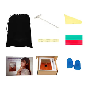 Meilleure vente en gros de <span class=keywords><strong>Kalimba</strong></span> en bois fait à la main 17 touches Style durable Instrument de musique de début personnalisé - Product Image 3