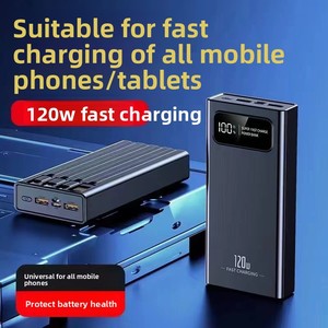 <span class=keywords><strong>Batterie</strong></span> <span class=keywords><strong>externe</strong></span> PVC 120W 20000mAh, chargeur de secours portable haute <span class=keywords><strong>capacité</strong></span> avec port USB-A, charge rapide - Product Image 2