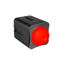 Mini projecteur LED extérieur à piles, étanche IP65, contrôle DMX512, RGBALC, en alliage d'aluminium