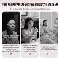 Beauty Glow Milk Instant Powder Collagen Skin Whitening Tea Glutathiones COQ 10 Astaxanthin Gluta Glow Milk Drink