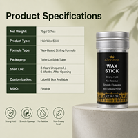 Layanan ODM Lilin Rambut Alami Berbahan Dasar Tumbuhan Formula Khusus Label Pribadi Daya Tahan Kuat Anti-Kusut untuk Merek Wig