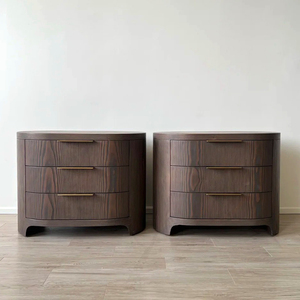 RH cổ Breton đầu giường-đau khổ gỗ Bàn Cạnh Giường ngủ với lưu trữ ẩn" - Product Image 1