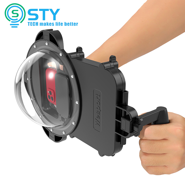 Universal Smartphone Handle Grip 3m Waterproof Underwater Diving Housing Phone Case for iPhone Photography