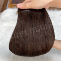 Lots de Cheveux Humains 12A, 20, 22, 24 Pouces, Cheveux Raides Non Traités, 3 Lots, Tissage Rapide, Noir Naturel