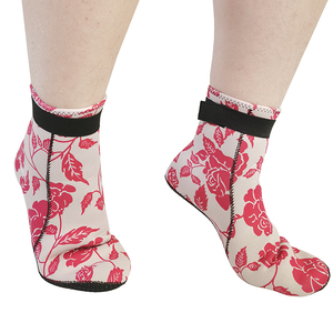 Calcetines de Neopreno de 3MM Coloridos con Diseño de Patrón <span class=keywords><strong>para</strong></span> Voleibol, Natación, Fútbol, Playa y Protección Contra <span class=keywords><strong>Arena</strong></span> - Product Image 6