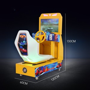 Kids Driving Race Car Arcade <b>Machine</b> Racing Rig Motion Racing - Product Image 5