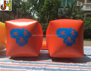 Chất lượng hàng đầu Cube <span class=keywords><strong>Shape</strong></span> Inflatable bơi phao, nước nổi Inflatable vuông phao, đua nước thể thao Inflatable Marker phao - Product Image 6