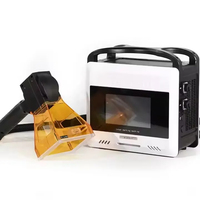 Nouvelle imprimante laser à fibre portable 20W 30W 50W, refroidie par air, machine de marquage automatique CNC pour dates, compatible AI/DWG/DST/DXF/PLT/BMP
