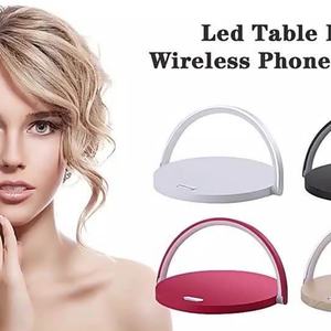 Lámpara de Noche Inteligente Multifuncional con Carga Inalámbrica para Teléfono Móvil, Soporte para Teléfono Celular, Carga Rápida USB, Transferencia de Datos - Product Image 5