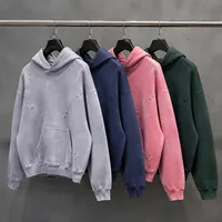 Fabricant OEM de sweats à capuche personnalisés pour hommes en polyester-coton, sweats à capuche épais, prend en charge l'impression de lettres et le gaufrage 3D