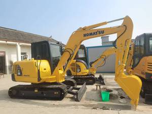 Mini pelles Komatsu PC56 & PC60 d'occasion Machines hydrauliques sur chenilles de 5.6 et 6 tonnes Composants principaux Moteur Moteur Boîte de vitesses Vente au Japon - Product Image 4