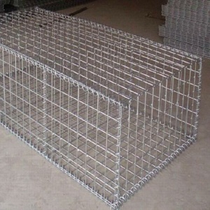 Thép mạ kẽm gabion giỏ cho xây dựng PVC tráng hàn dây lưới lỗ vuông đá giữ lại hàng rào tường - Product Image 4