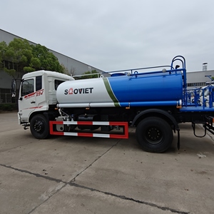Camion-citerne à eau Dongfeng 12m³ |   Pour le nettoyage des routes, la suppression <span class=keywords><strong>de</strong></span> la poussière sur les chantiers <span class=keywords><strong>de</strong></span> construction, la maintenance des terrains aéroportuaires - Product Image 4