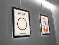 Film PET mat rétroéclairé de 130 microns de qualité supérieure pour affichage graphique en caisson lumineux intérieur et consommable publicitaire