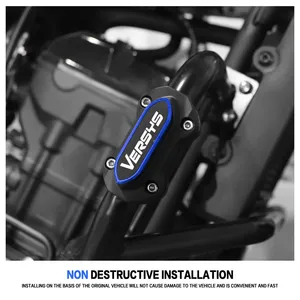 Protection de pare-chocs pour moto <span class=keywords><strong>Kawasaki</strong></span> <span class=keywords><strong>Versys</strong></span> <span class=keywords><strong>300X</strong></span>/650/1000, bloc décoratif, protection de moteur, tampon anti-chute, fabriqué en Chine continentale - Product Image 6
