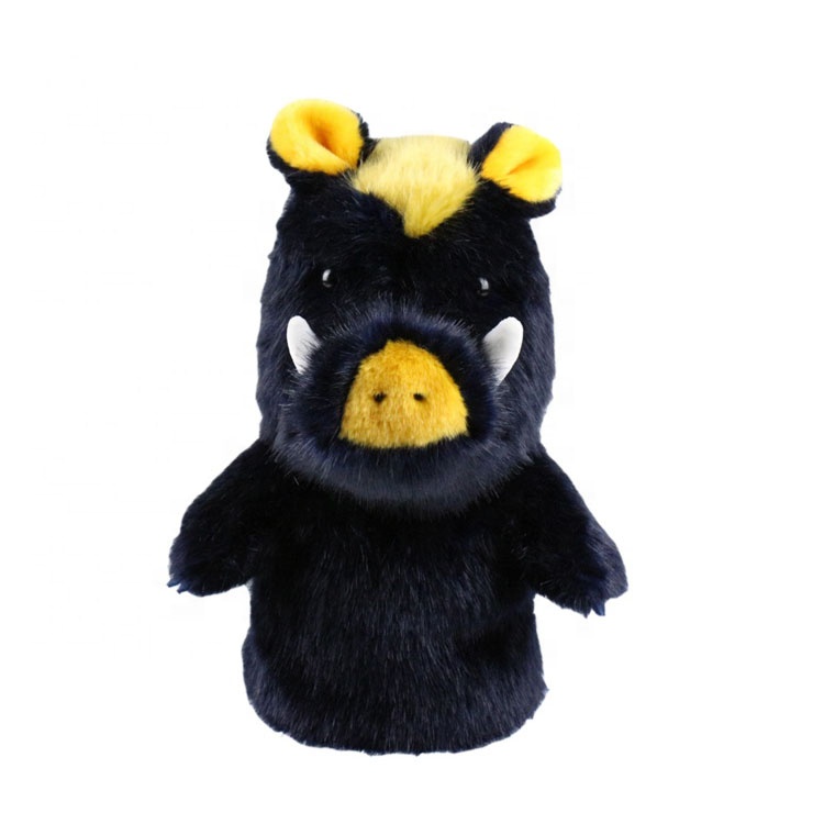 Пользовательский головной убор для гольф-клуба мягкий плюшевый кабан с животными 460cc головной убор водителя