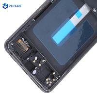 Écran LCD de remplacement pour Samsung Galaxy S21 FE avec châssis, écran TFT testé pour smartphone, garantie 1 an
