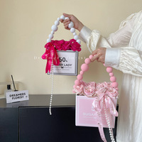 JOYWOOD Boîte cadeau rose romantique à tenir en main pour la petite amie, anniversaire, Saint-Valentin