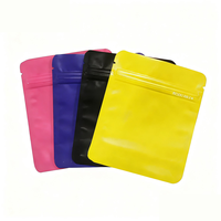 Sacs d'emballage en plastique personnalisés avec logo, fermeture éclair mate, refermables, étanches, faible MOQ, pour bijoux, thé, café, directement de l'usine