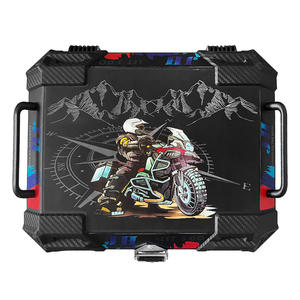 Baúl de Motocicleta Impermeable de 36L/45L, Caja de Almacenamiento de PP, Maleta Lateral, Caja Trasera de ABS <span class=keywords><strong>para</strong></span> Motocicletas - Product Image 1