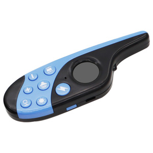 Collar de entrenamiento para perros con control remoto, alcance de 500M, recargable, multinivel, ajustable, para equipos de entrenamiento de perros, azul - Product Image 1