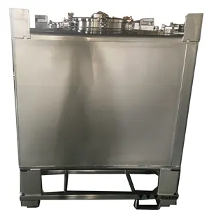 Wanlong Square Stainless Steel IBC Tote Tanks Container 275 gallon 1000 liters