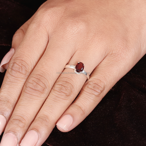 New Design Premium Quality Minimalist Natural Gemstone <b>Original</b> SS925 Rings for Women Engagement <b>Gift</b> statement bulk jewelry - Product Image 1