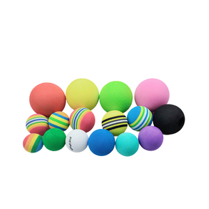 Prix d'usine en gros Surface lisse Eva Foam Antenne Ball Amusement Park Colored EVA Foam Ball