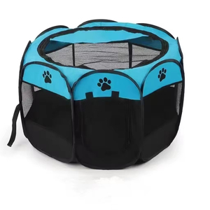 Corral para Mascotas Transpirable de Oxford, Clásico, para Recuperación, Jaula Grande para Perros y Gatos, Interior/Exterior, Plegable, con Cremallera - Product Image 1