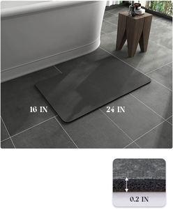 Alfombra de Baño de Tierra de Diatomeas, Antideslizante, Super Absorbente, Ecológica, Hecha a Máquina, para Cocina y Baño, Moderna, en Oferta - Product Image 2