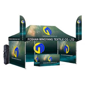 Tente publicitaire personnalisée 10x10, présentoir pop-up, chapiteau, auvent pour salons professionnels, événements en bord de mer, promotionnel, pliable - Product Image 5