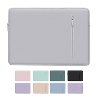Housse en cuir PU imperméable pour ordinateur portable, housse de protection en EVA pour ordinateur portable