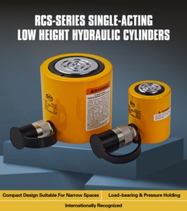 Les vérins hydrauliques ultra-minces permettent aux espaces compacts de générer des forces énormes - Product Image 2
