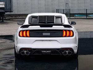 Kit carrosserie en Fiber de carbone de haute qualité pour Ford <span class=keywords><strong>Mustang</strong></span> GT500 2018-2022 aileron arrière aileron arrière accessoires modifiés Auto aileron arrière - Product Image 3