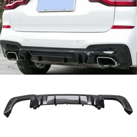 Nouveau Olotdi MP Carbon Rear Bumper Sword Fins Lip Spoiler Winglet Diffuser X3M/X4M G01/G02 F97/F98 2019+ Ajustement parfait