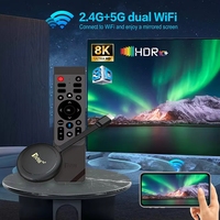 X96q 4K Hd Allwinner H313 Set-top Box Pantalla táctil capacitiva 3GB Ram Rockchip Nuevo reproductor Android Tv Multi-usb
