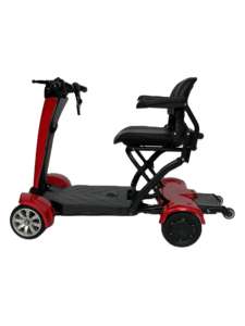Ciclomotor eléctrico de 4 ruedas <span class=keywords><strong>para</strong></span> personas mayores <span class=keywords><strong>para</strong></span> discapacitados, scooter de turismo plegable automático <span class=keywords><strong>para</strong></span> viajes, Scooter plegable automático - Product Image 3