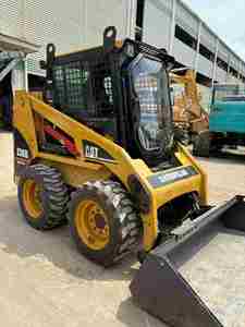 รถตักล้อยางมือสองปี 2023 ราคาถูก รุ่น Cat 226b Caterpillar Cat 226 พร้อมเครื่องยนต์ Cummins มาตรฐาน EPA CE - Product Image 4