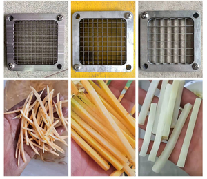 Máquina Eléctrica Cortadora de Patatas Fritas y Verduras de Raíz en Tiras, para Berenjenas y Patatas - Product Image 6