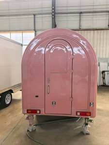 2025 का सबसे अधिक बिकने वाला आउटडोर मोबाइल स्नैक फूड ट्रेलर कस्टम कार्ट्स स्टेनलेस स्टील जंग प्रतिरोधी - Product Image 2