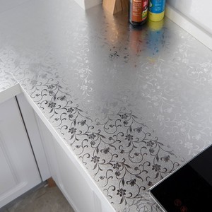 Cubierta de lámina dorada y plateada <span class=keywords><strong>para</strong></span> estufa, resistente al agua, a prueba de manchas de aceite, Pegatina autoadhesiva <span class=keywords><strong>para</strong></span> Decoración de cocina de pared, <span class=keywords><strong>vinilo</strong></span> de 60cm - Product Image 5