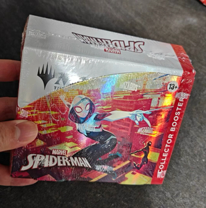 Boîte de collection Booster avec SPM <span class=keywords><strong>Marvel</strong></span>'s <span class=keywords><strong>Spider</strong></span>-<span class=keywords><strong>Man</strong></span> & MTG, incluant des cartes à jouer pour les <span class=keywords><strong>jeux</strong></span> de cartes - Product Image 2