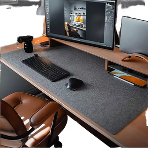 <span class=keywords><strong>Tapis</strong></span> <span class=keywords><strong>de</strong></span> bureau <span class=keywords><strong>XXL</strong></span> en feutre texturé, absorbant le son, pour clavier et souris - Product Image 1