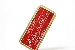 Ensemble de traçage et de division géométrique en gros pour étudiants, 9 pièces, avec boîte métallique, pour le dessin mathématique - Product Image 4