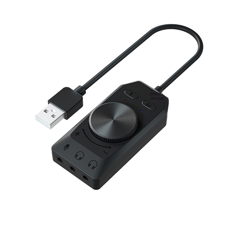 Hua Gaozhi 2202 внешняя USB-Звуковая карта для живого игрового пения С многофункциональной регулировкой громкости и отключением звука на одной кнопке