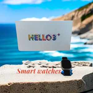 Reloj inteligente Hello 3 + PLUS 4GB ROM AMOLED 2,04 pulgadas A16 CPU IP68 Relojes digitales impermeables para aplicar reloj inteligente Ultra 2