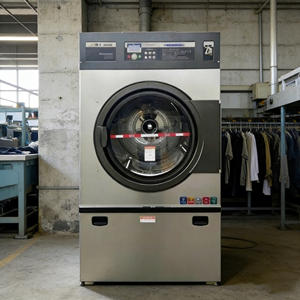 Secadora Comercial de 15kg y 25kg para Uso Hospitalario, Totalmente Automática, 220V, Acero Inoxidable, Calentamiento por Vapor Frontal para Secado de Ropa - Product Image 4